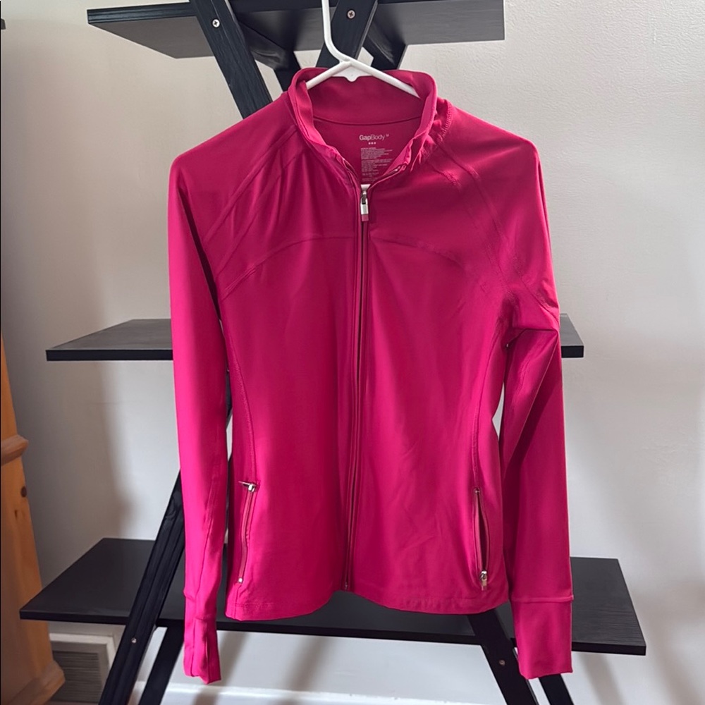 GAP Pink zip up sweatshirt